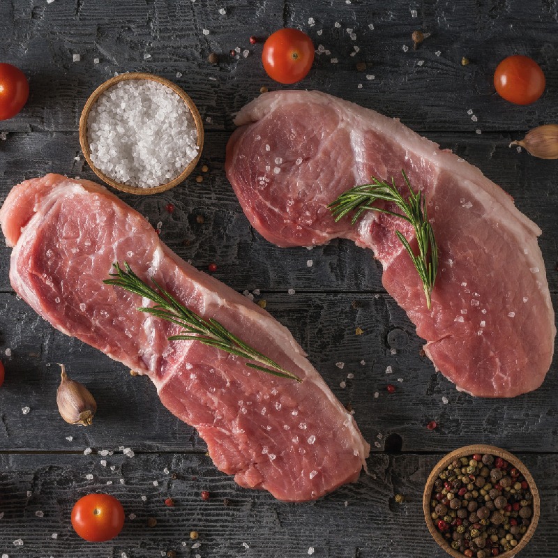 FarmRaised Boneless Pork Chop Doorstep Delivery With Meatigo